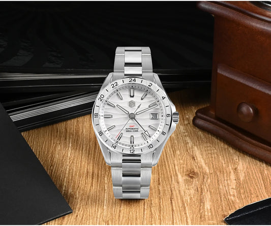 San Martin White Desert 39mm GMT
